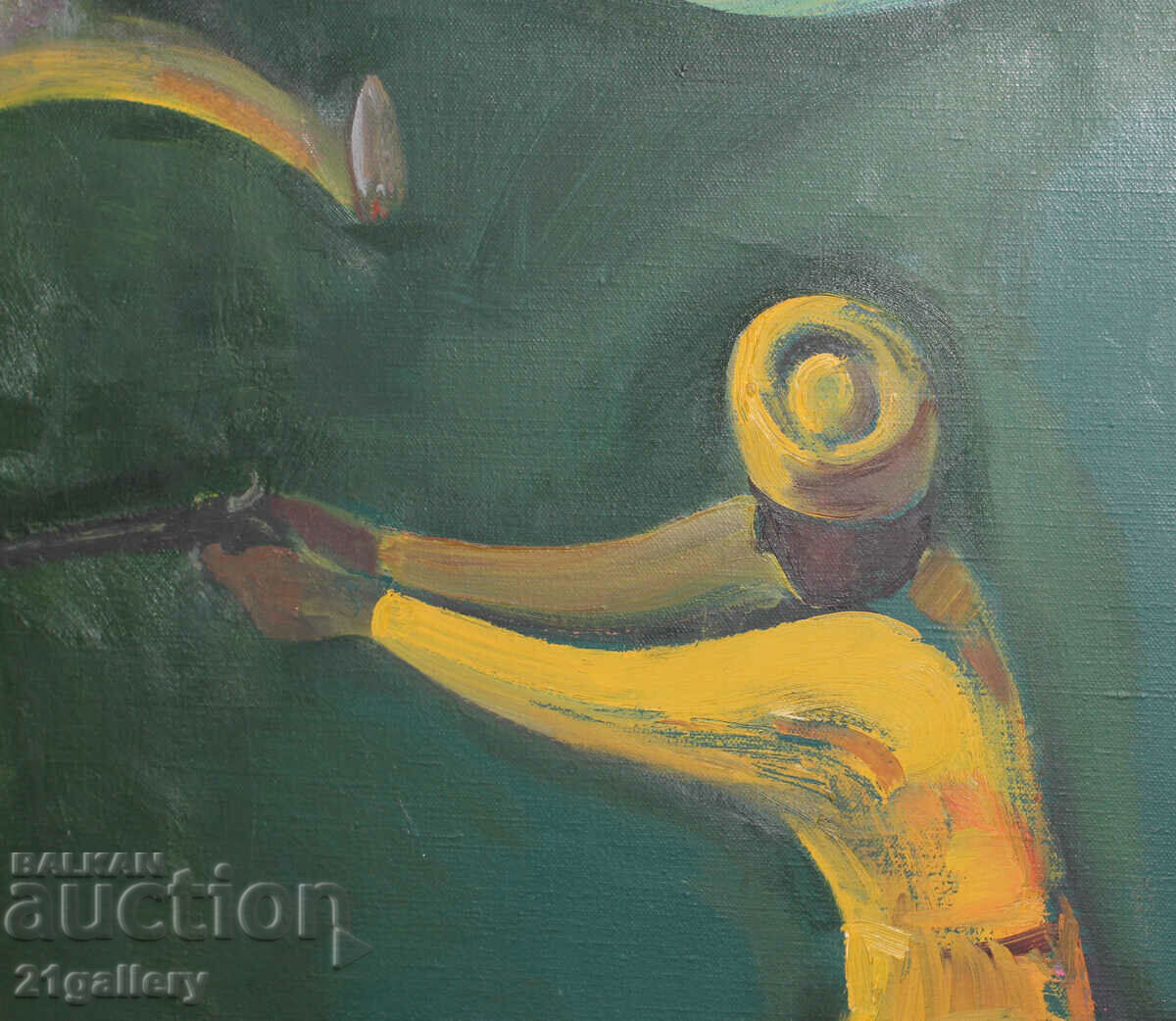 Modern abstract composition / Oil paints 2004. - 5 Modern abstract composition / Oil paints 2004. - 5