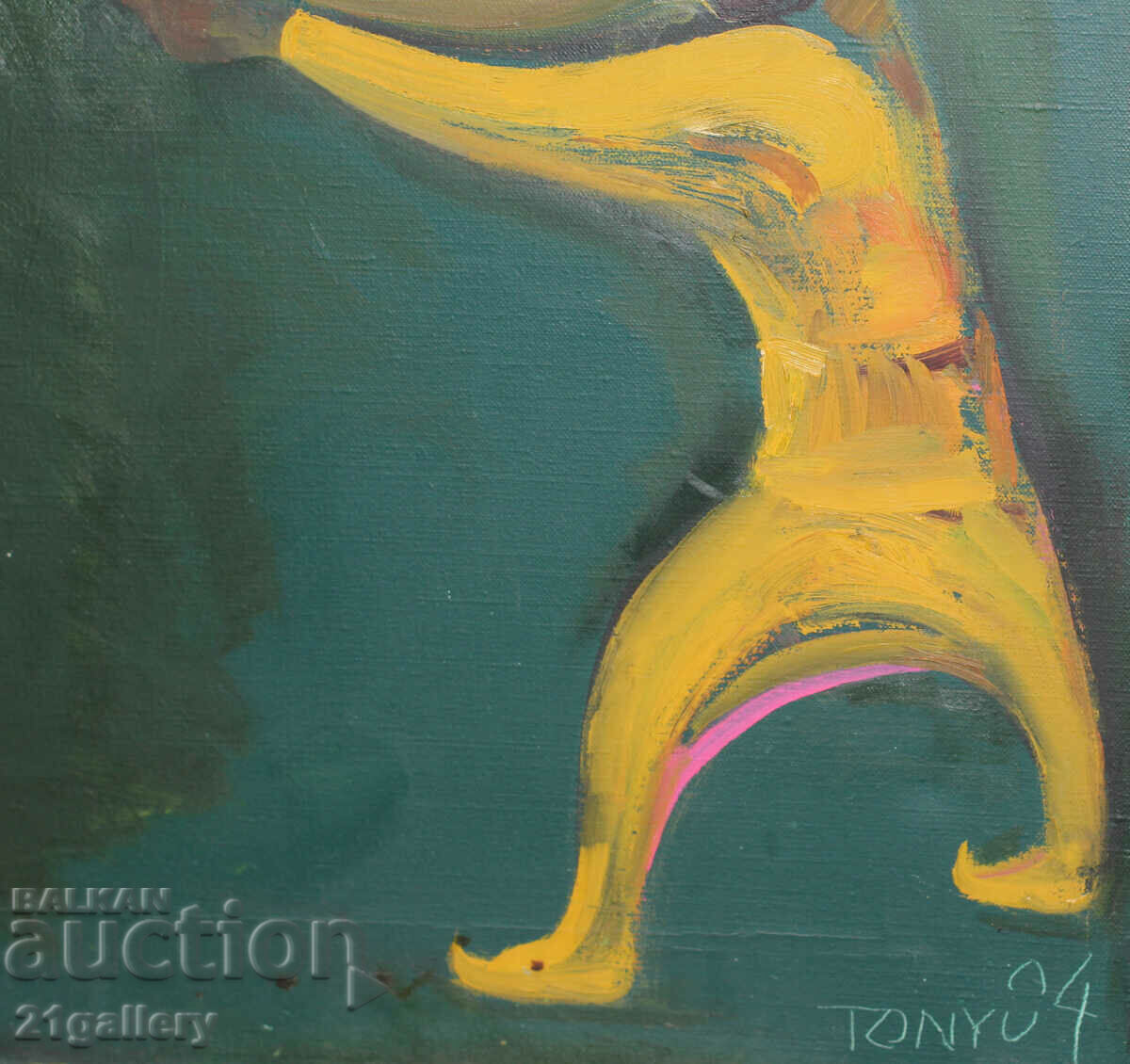 Modern abstract composition / Oil paints 2004. - 6 Modern abstract composition / Oil paints 2004. - 6