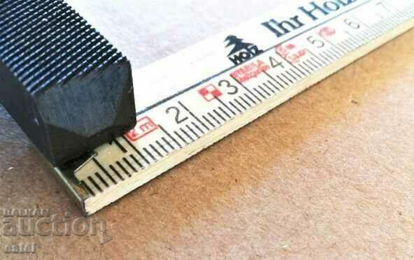 Auction Metal square file " SCHWARZ " #2 - W. Germany Auction Metal square file " SCHWARZ " #2 - W. Germany