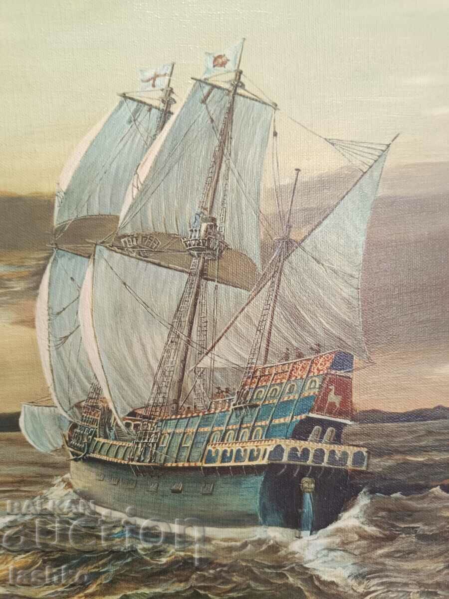 Δημοπρασία Παλιά ελαιογραφία Δημοπρασία Παλιά ελαιογραφία