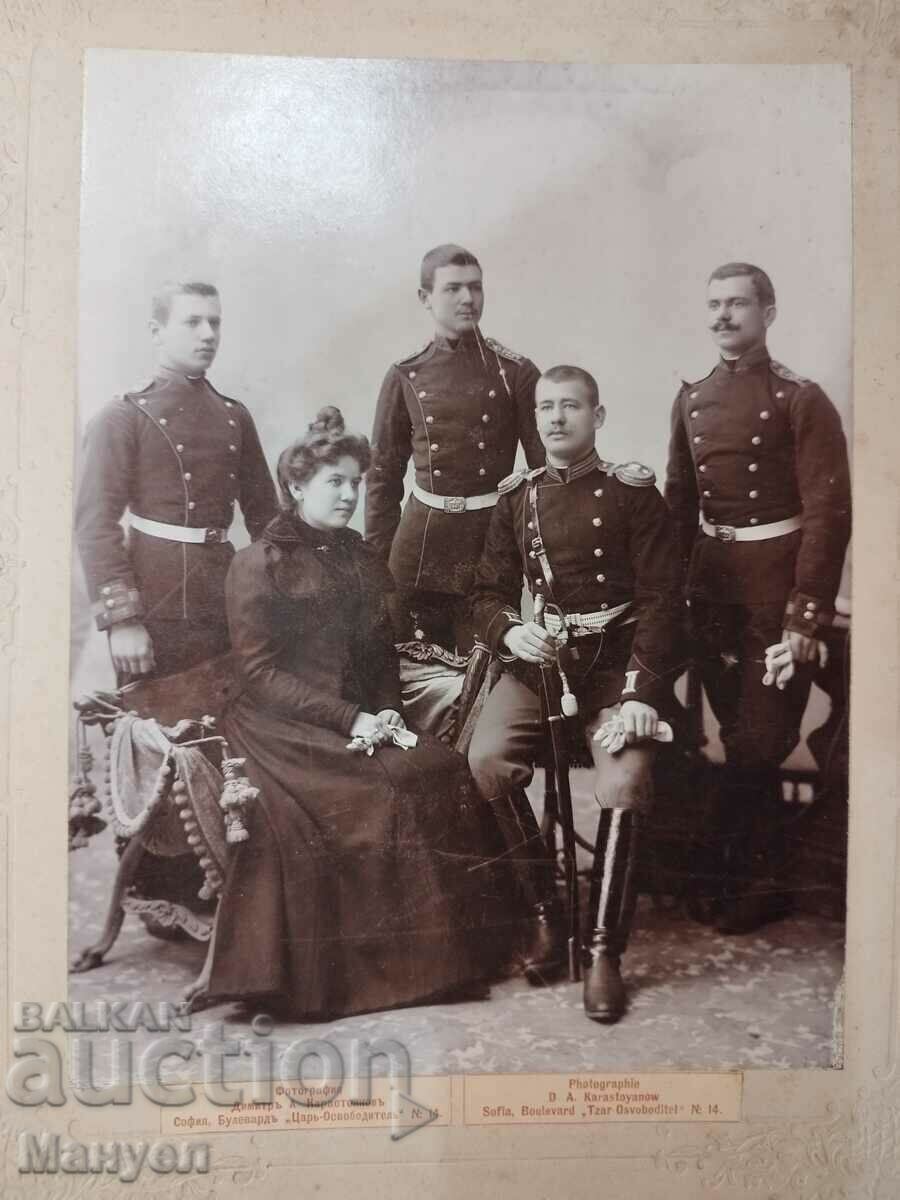 Old military photo - cabinet. with price 49.90 BGN | € 25.51 Old military photo - cabinet. with price 49.90 BGN | € 25.51