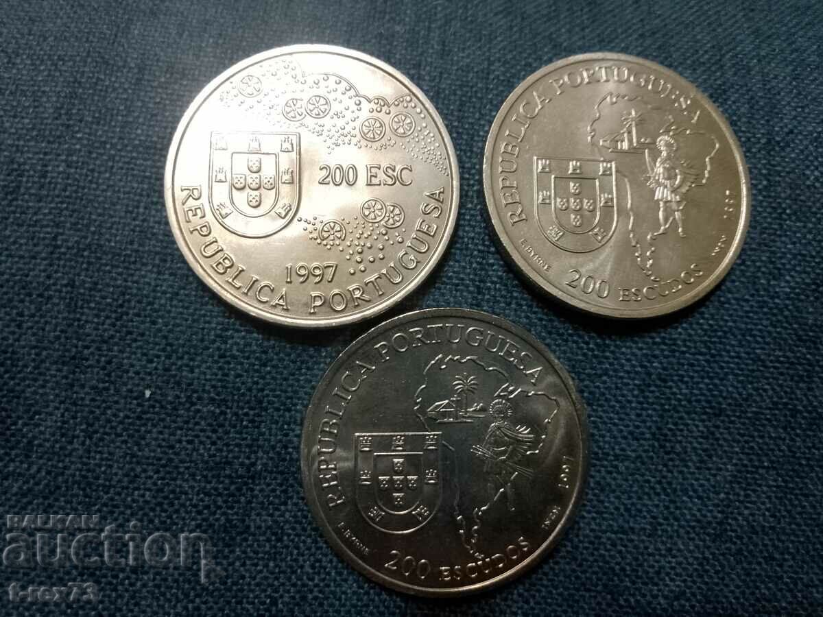 Lot jubilee Portugal 200 escudos