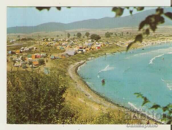 Card Bulgaria Sozopol Camping „Peștele de aur”**