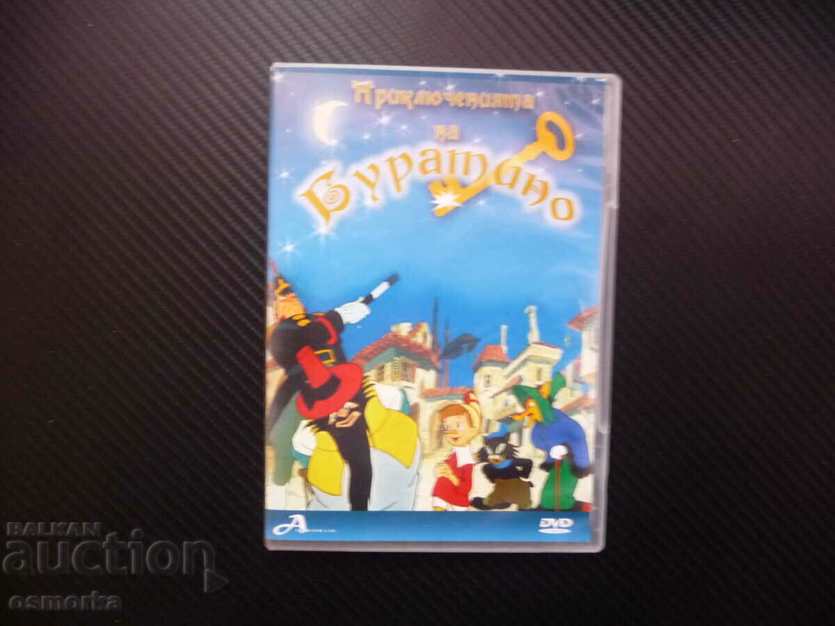 Aventurile lui Pinocchio Film DVD Film rusesc Pinocchio copii