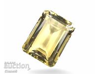 NATURAL CITRINE - BRAZIL EMERALD - 1.05 CARAT (348)