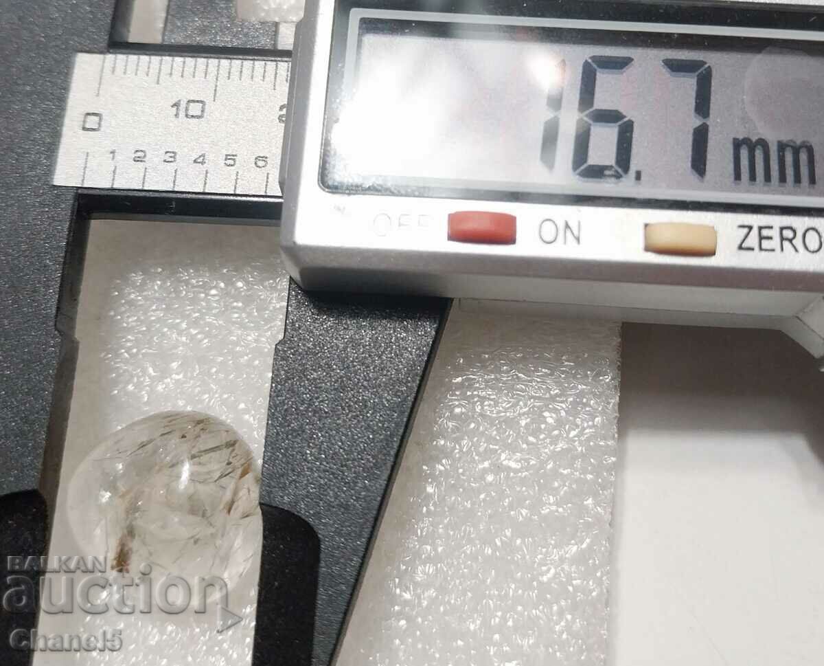 NATURAL RUTIL QUARTZ so called THE HAIR OF VENUS - (247) - 5 NATURAL RUTIL QUARTZ so called THE HAIR OF VENUS - (247) - 5