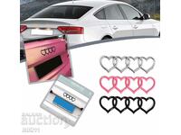 Έμβλημα, λογότυπο για Audi 4 καρδιές, Audi heart /c /c