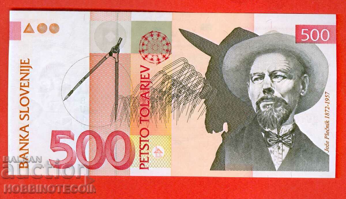 SLOVENIA SLOVENIA 500 Tolar issue issue 2005 NEW UNC SLOVENIA SLOVENIA 500 Tolar issue issue 2005 NEW UNC