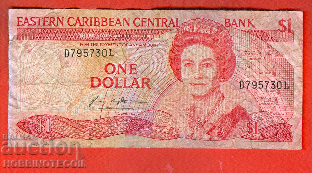 EAST CARIBBEAN EAST CARIBBEAN $1 issue issue 1985 ser D