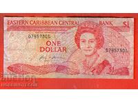 EAST CARIBBEAN EAST CARIBBEAN $1 issue issue 1985 ser D