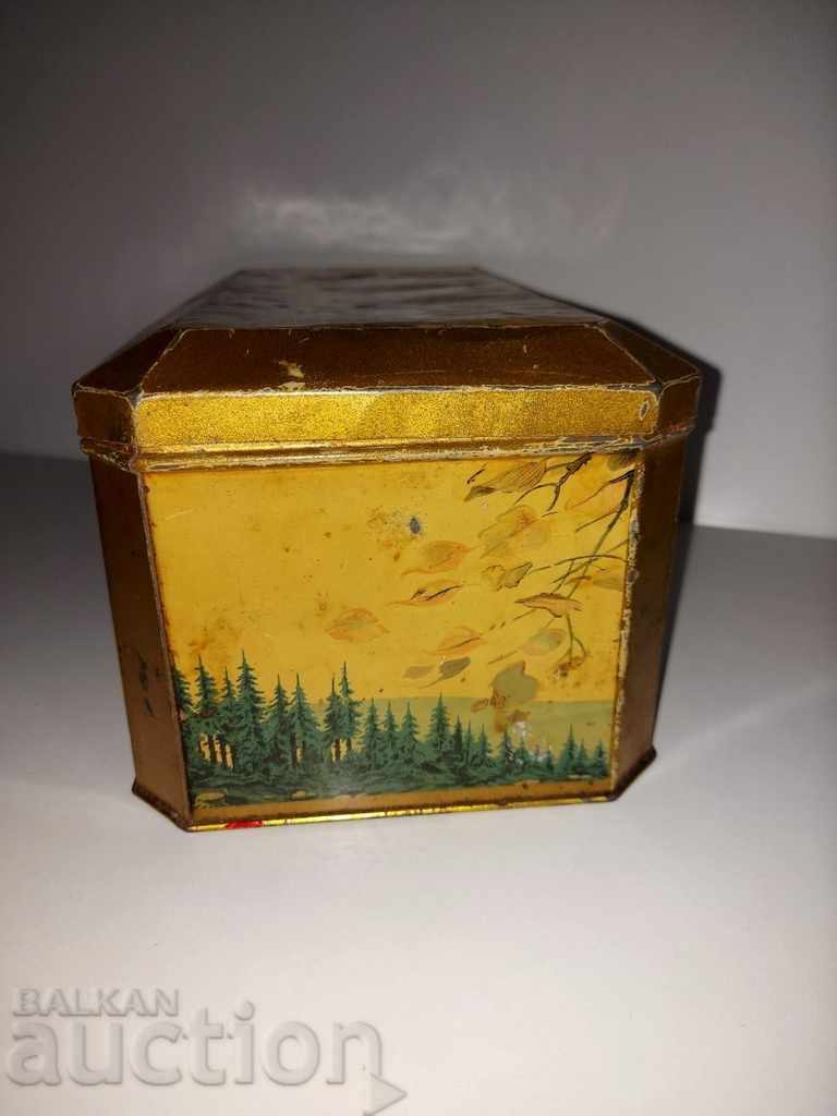 Delivery of . OLD LARGE METAL BOX LITHOGRAPH HESS MOSTRA DEPUSA Delivery of . OLD LARGE METAL BOX LITHOGRAPH HESS MOSTRA DEPUSA