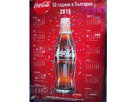 Poster - 50 years COCA COLA in Bulgaria.