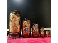 Matryoshka, icons of Russia