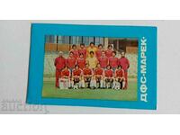 . 1979 DFS MAREK CALENDAR FOTBAL CALENDAR