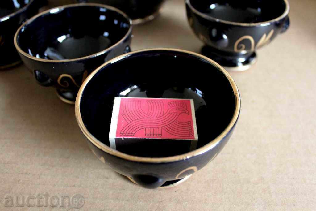 SOC JEWELRY CERAMIC SERVICE WINE KRONDIR PROBABLY NOT USED with price 55.00 BGN | € 28.12 SOC JEWELRY CERAMIC SERVICE WINE KRONDIR PROBABLY NOT USED with price 55.00 BGN | € 28.12