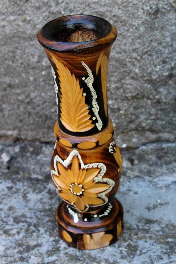 Licitație . SOC VAZA SCULPAT IN LEMN VAZA SCULPA IN LEMN CA NOU Licitație . SOC VAZA SCULPAT IN LEMN VAZA SCULPA IN LEMN CA NOU