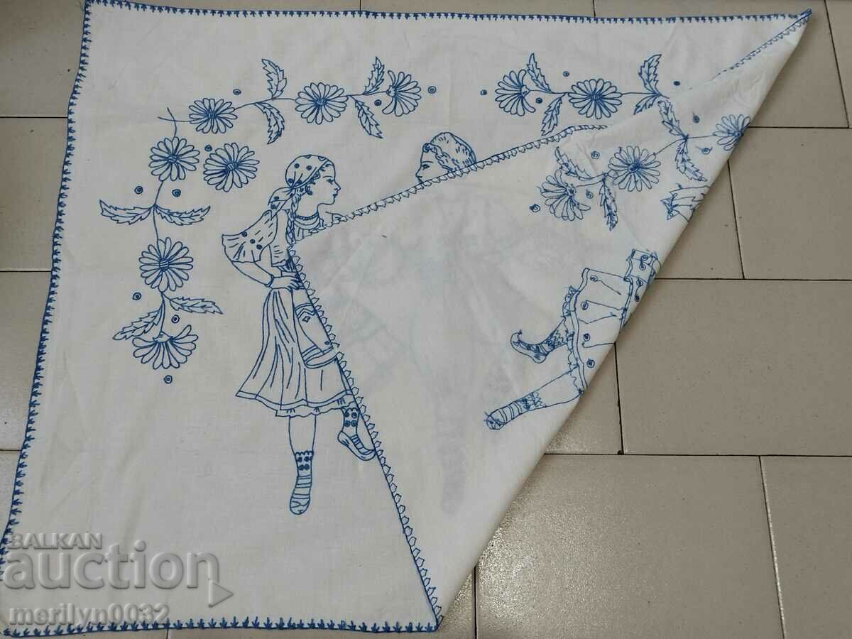 Δημοπρασία Χειροποίητο χαλί φορεμένο εσωτερικό από τη δεκαετία του 1940