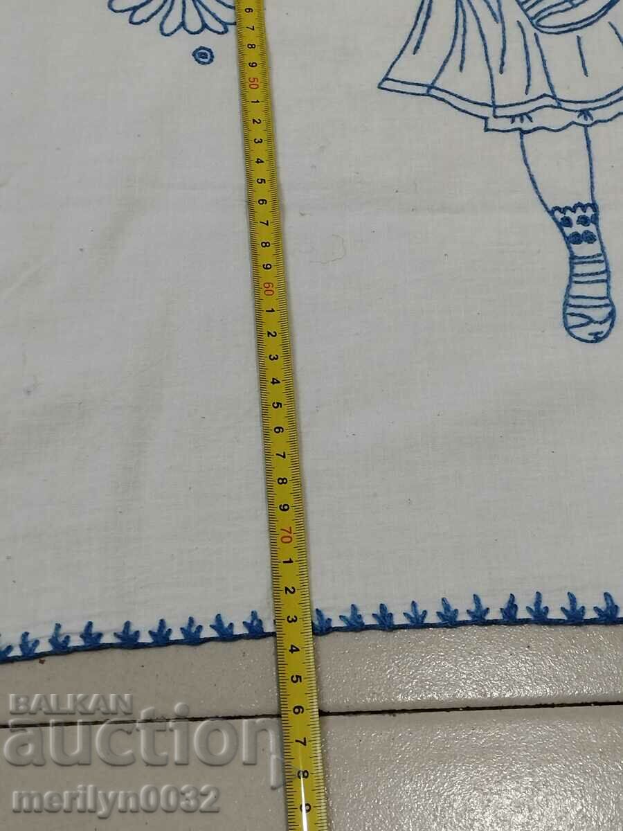 Χειροποίητο χαλί φορεμένο εσωτερικό από τη δεκαετία του 1940 - 5