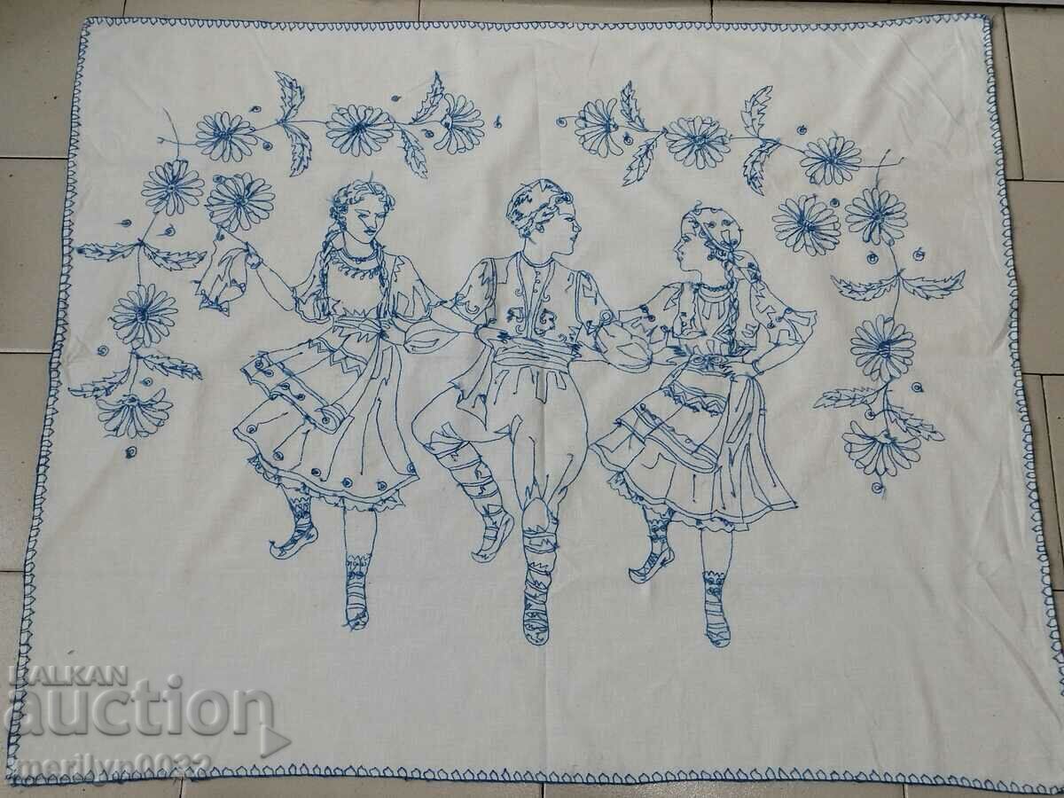 Χειροποίητο χαλί φορεμένο εσωτερικό από τη δεκαετία του 1940 - 6