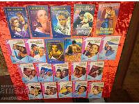 A collection of 21 romance novels