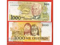BRAZIL BRAZIL 1000 Cruzeiros issue issue 1990 NEW UNC