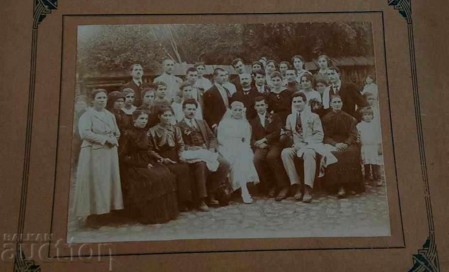 Аукцион . СВАТБА СВАТБЕНА СНИМКА ФОТОГРАФИЯ ЦАРСТВО БЪЛГАРИЯ КАРТОН Аукцион . СВАТБА СВАТБЕНА СНИМКА ФОТОГРАФИЯ ЦАРСТВО БЪЛГАРИЯ КАРТОН