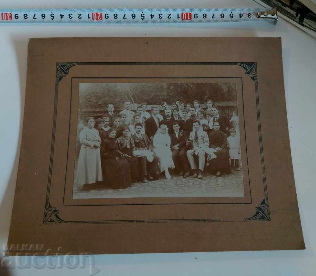 . СВАТБА СВАТБЕНА СНИМКА ФОТОГРАФИЯ ЦАРСТВО БЪЛГАРИЯ КАРТОН . СВАТБА СВАТБЕНА СНИМКА ФОТОГРАФИЯ ЦАРСТВО БЪЛГАРИЯ КАРТОН