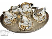 Porcelain tea set 19 pieces Verbilki USSR Verbilok