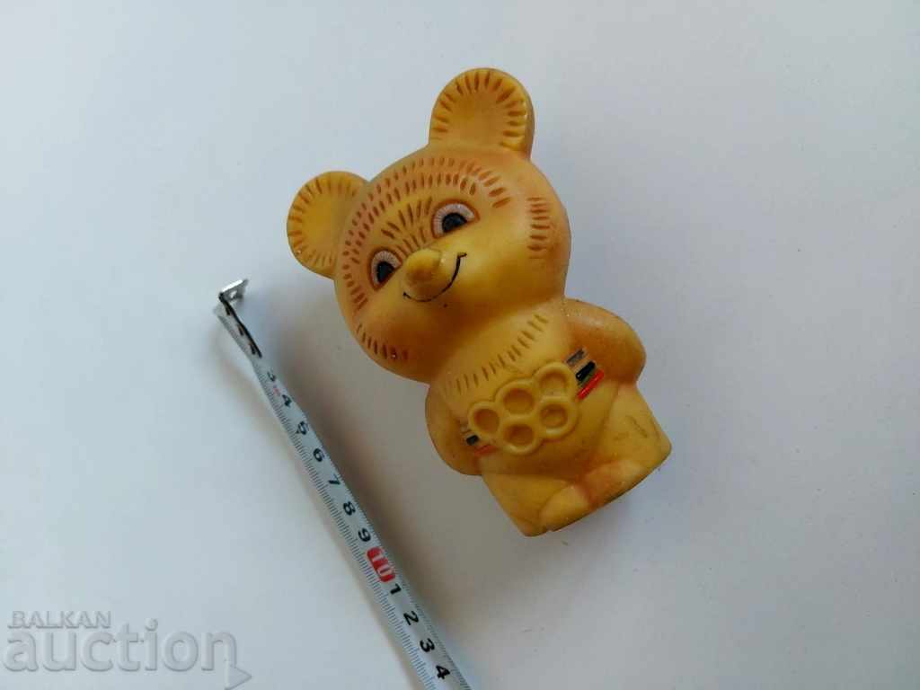 ,SOCIAL CHILDREN'S RUBBER TOY MISHA OLYMPICS MOSCOW with price 10.00 BGN | € 5.11 ,SOCIAL CHILDREN'S RUBBER TOY MISHA OLYMPICS MOSCOW with price 10.00 BGN | € 5.11