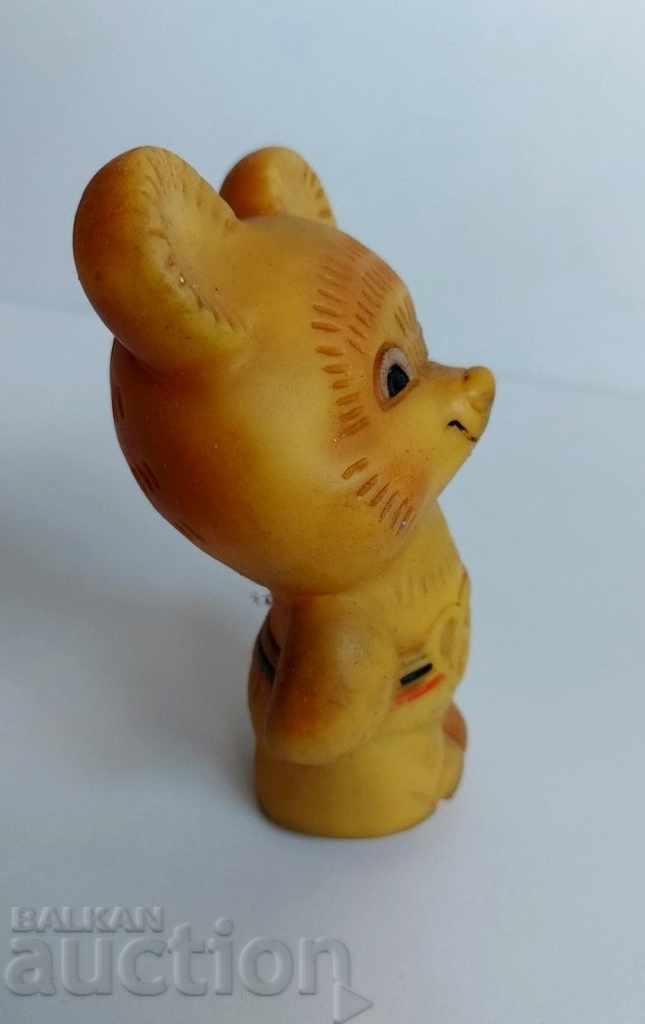 Auction ,SOCIAL CHILDREN'S RUBBER TOY MISHA OLYMPICS MOSCOW Auction ,SOCIAL CHILDREN'S RUBBER TOY MISHA OLYMPICS MOSCOW