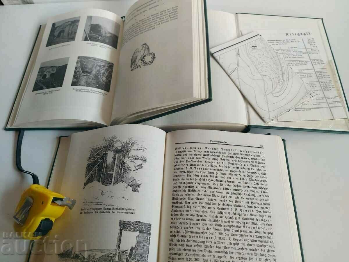 ,THE TRAGEDY AT VERDUNE LOT OF BOOKS GERMAN LANGUAGE - 5 ,THE TRAGEDY AT VERDUNE LOT OF BOOKS GERMAN LANGUAGE - 5