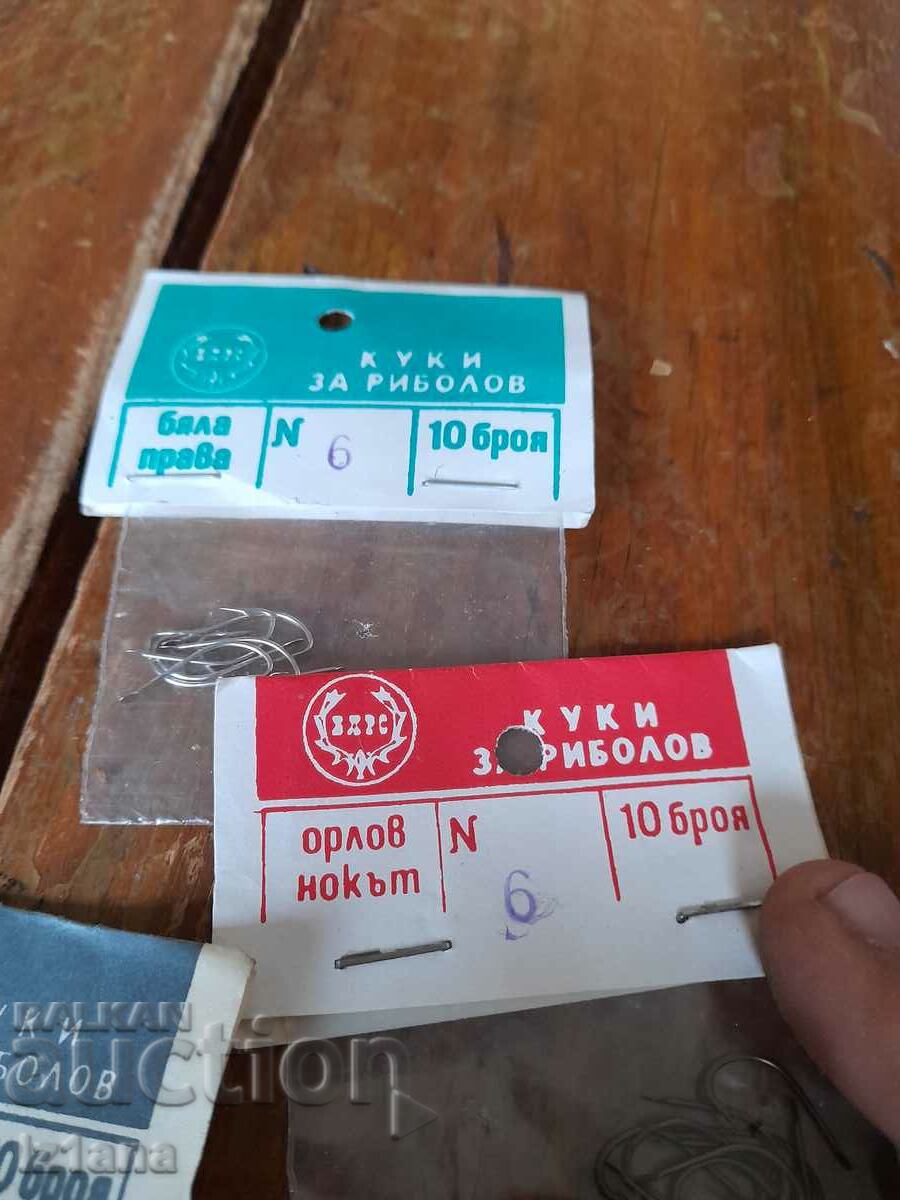 Доставка на Стари риболовни куки Доставка на Стари риболовни куки