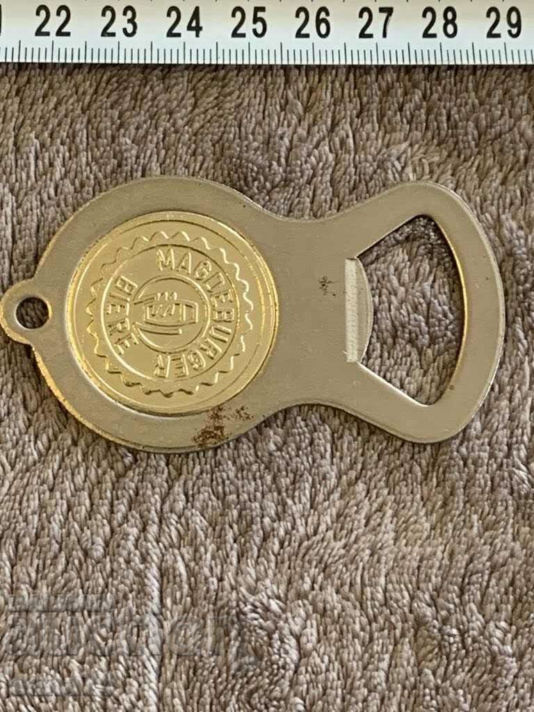 Auction Old, retro, vintage bottle opener - Magdeburg Beer Auction Old, retro, vintage bottle opener - Magdeburg Beer