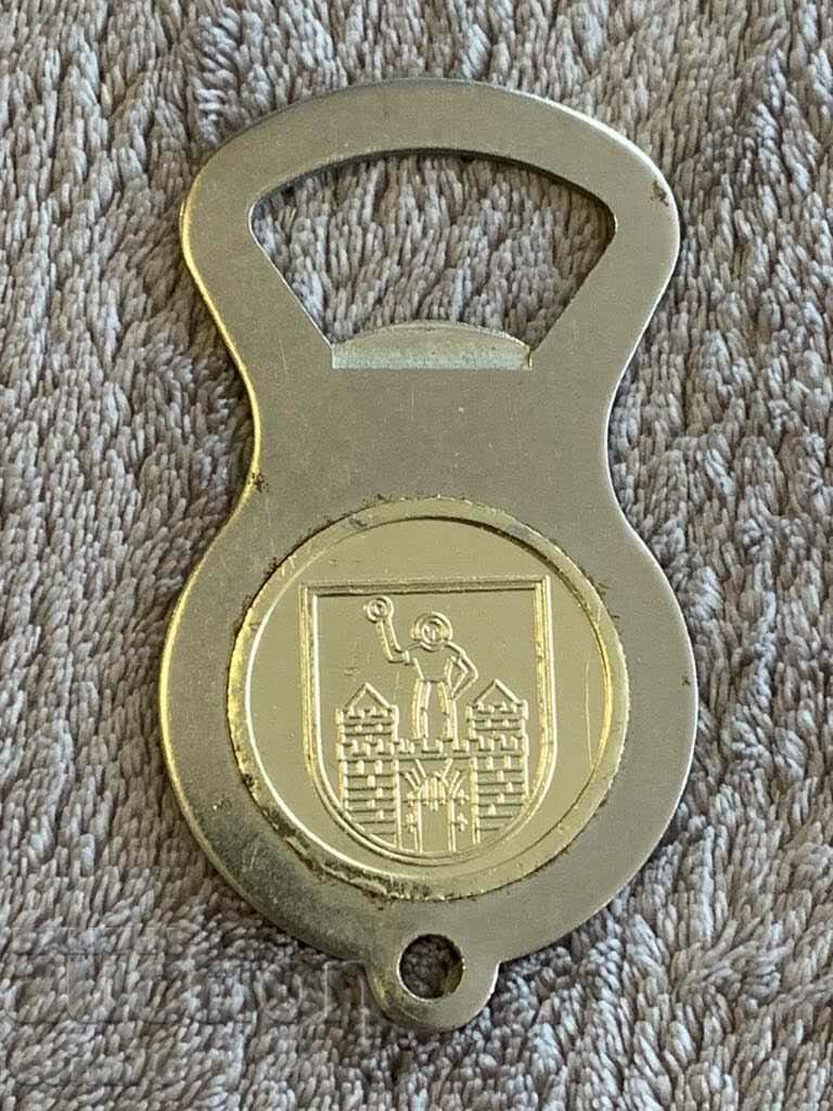 Old, retro, vintage bottle opener - Magdeburg Beer Old, retro, vintage bottle opener - Magdeburg Beer