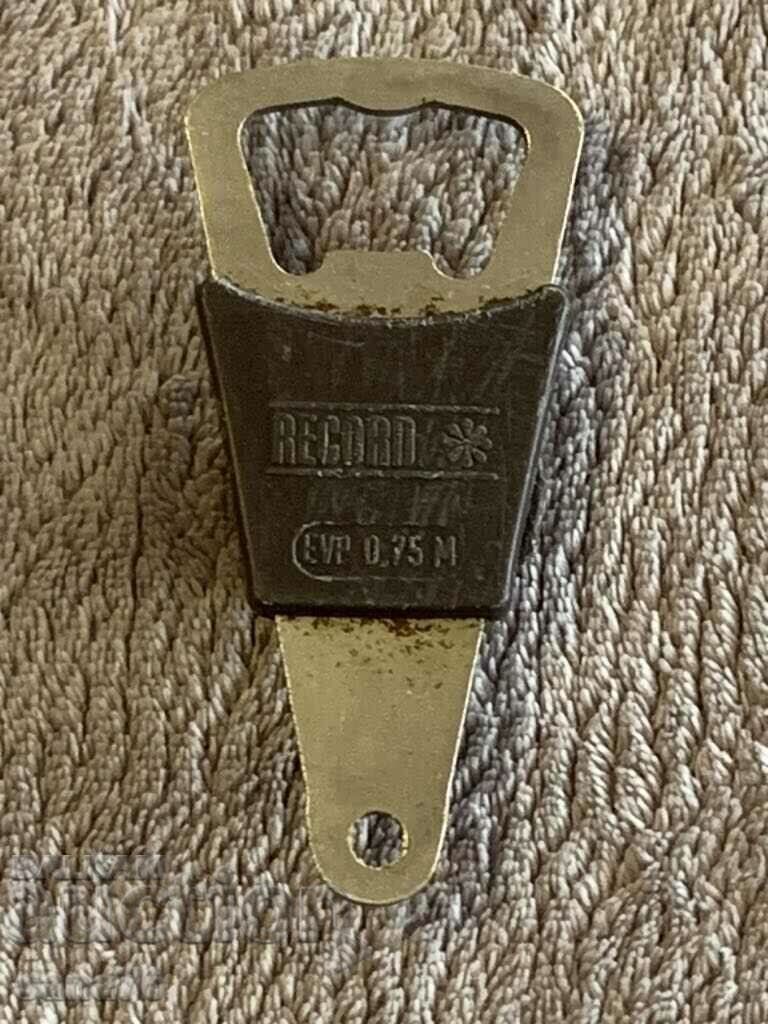 Old, retro, vintage opener-Record with price 3.00 BGN | € 1.53 Old, retro, vintage opener-Record with price 3.00 BGN | € 1.53
