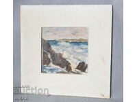 Old Master drawing drawing picture seascape