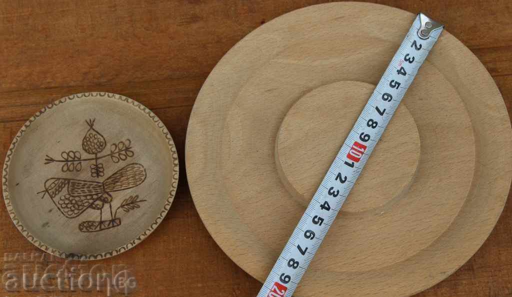 . PYROGRAPHED SALT SHANK WITH AN APPETIZER PLATE MEZE PLATE SPICES with price 15.00 BGN | € 7.67 . PYROGRAPHED SALT SHANK WITH AN APPETIZER PLATE MEZE PLATE SPICES with price 15.00 BGN | € 7.67