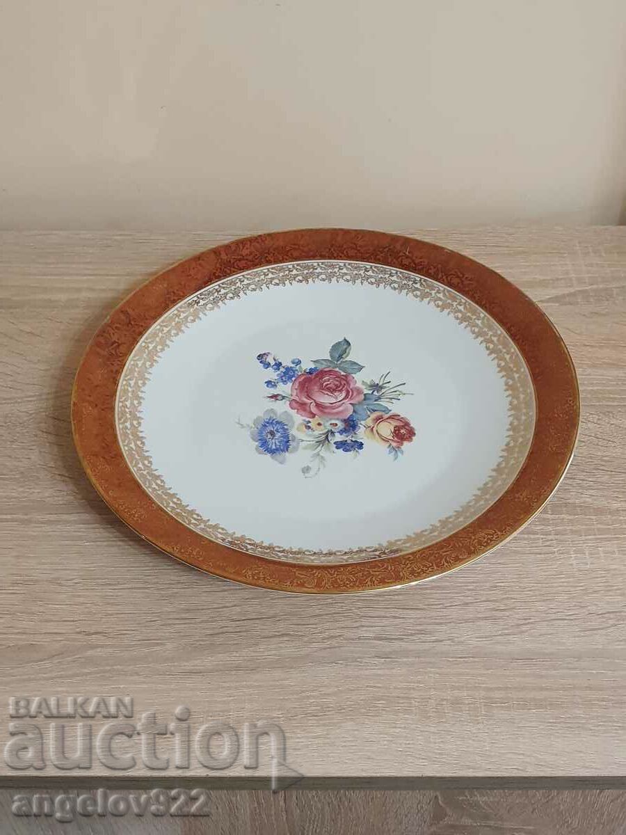 Bavarian porcelain plate PMR