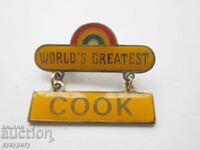 Rare badge badge from World's Greatest Chef competition