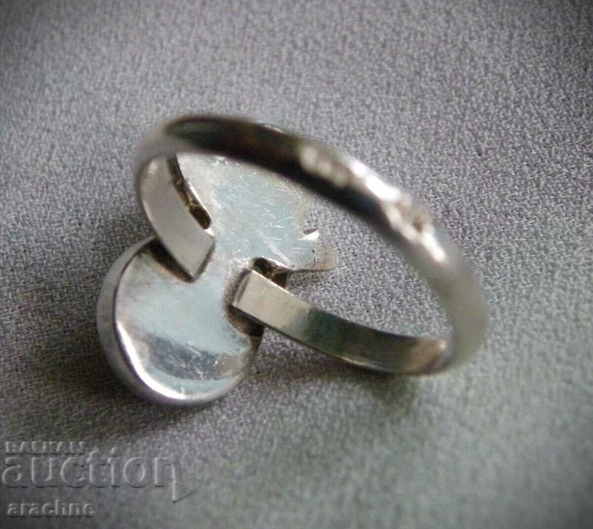 Delivery of Japanese silver Akoya pearl ring Delivery of Japanese silver Akoya pearl ring