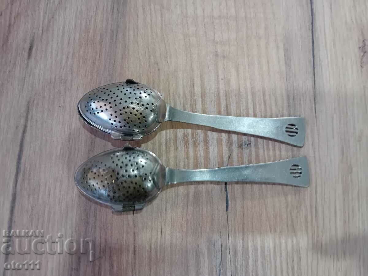 Auction CLIPS, TEA CLIPS - 2 pieces Auction CLIPS, TEA CLIPS - 2 pieces