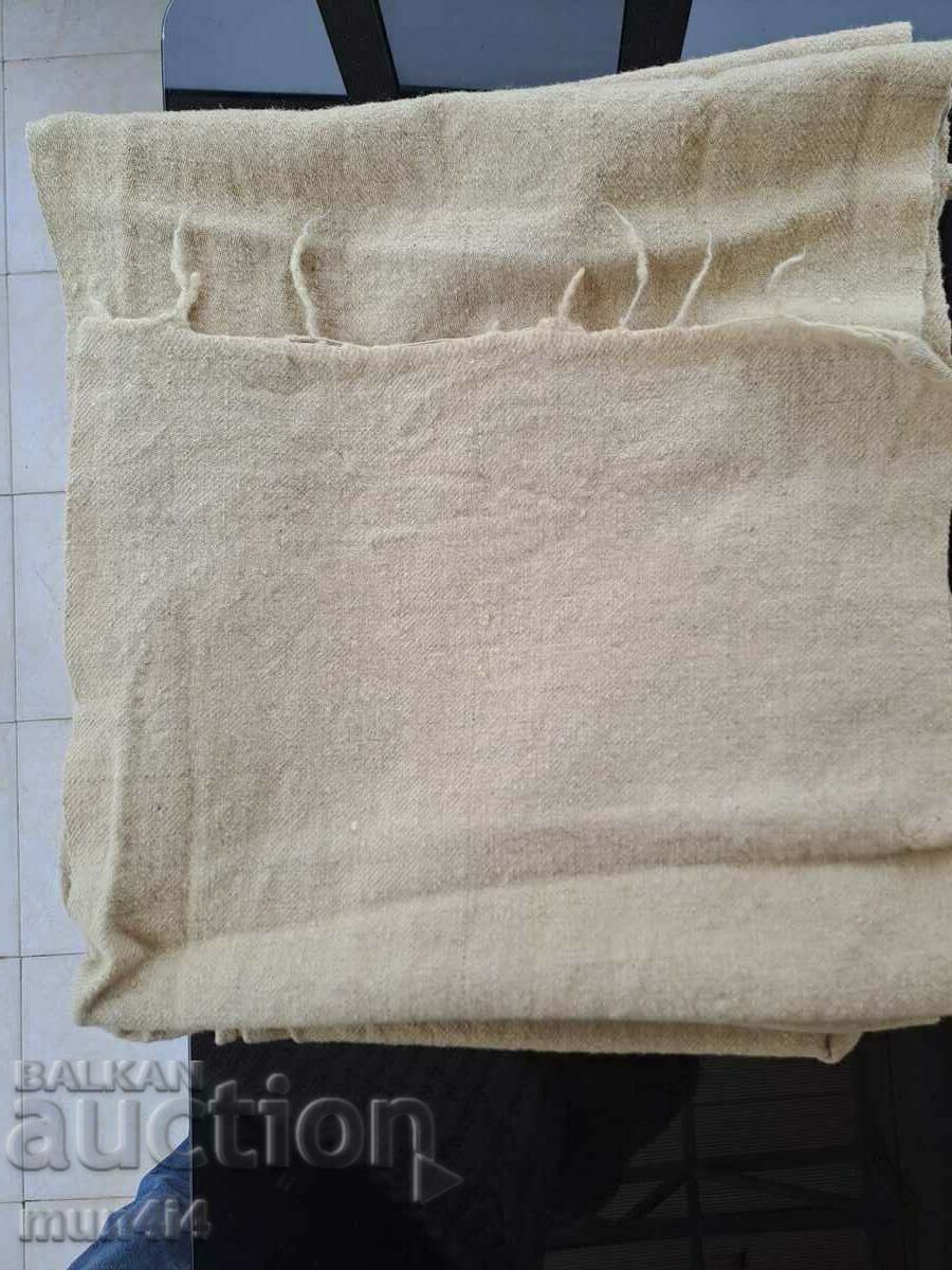 20m. White shayak aba demiya woolen canvas fabric home woven