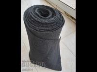 7 m. Black shayak aba demiya wool canvas fabric home woven