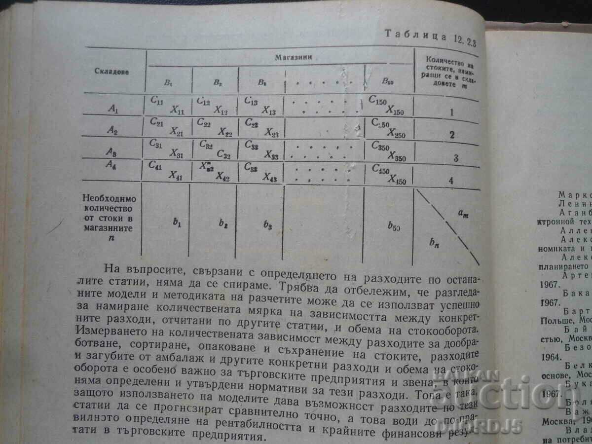 Application of math. methods in economics. of domestic trade - 7 Application of math. methods in economics. of domestic trade - 7