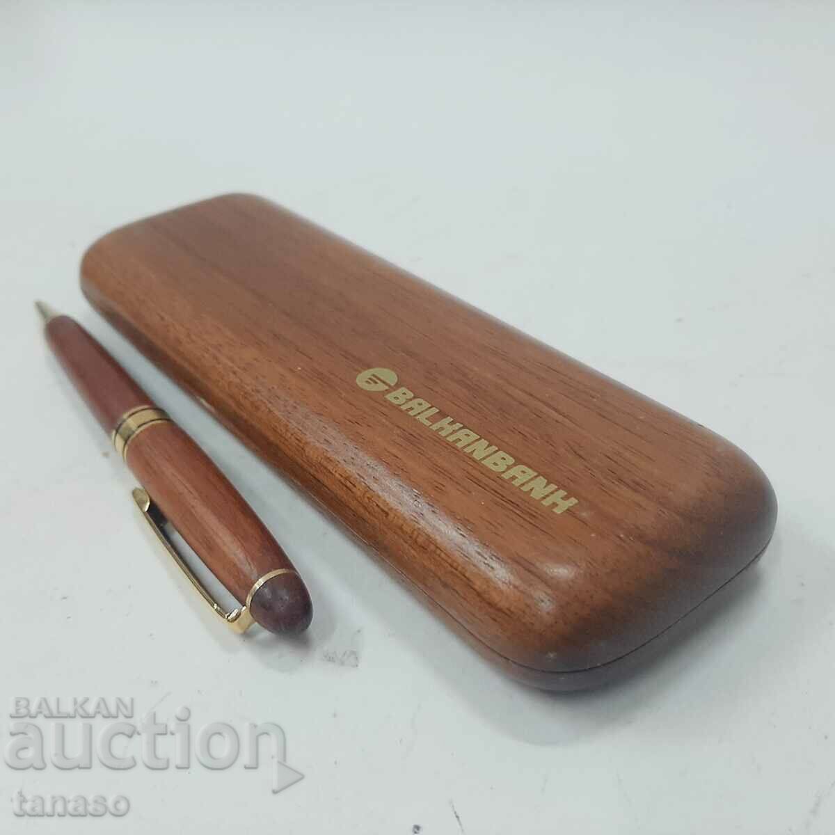 Old advertising pen with case, Balkanbank(1.4) - 5 Old advertising pen with case, Balkanbank(1.4) - 5