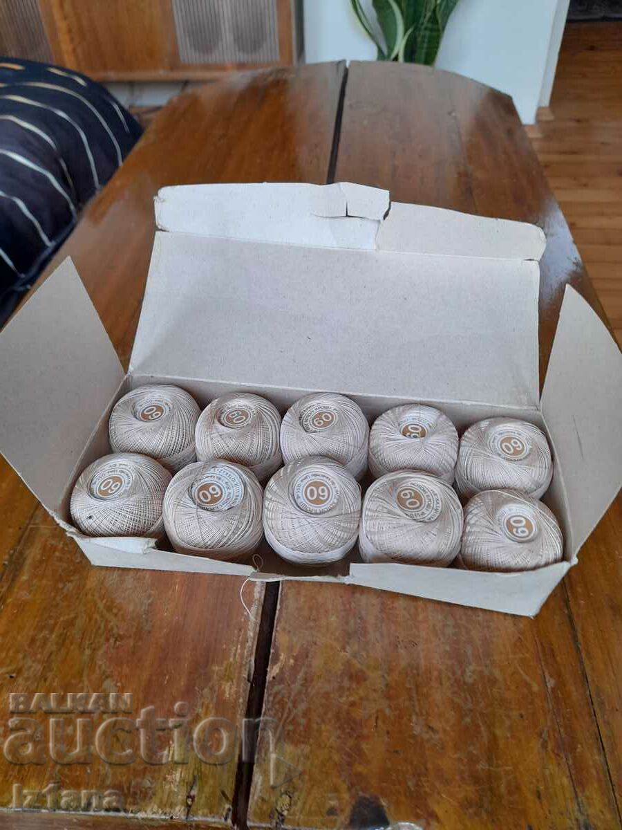 Auction Old threads Cotton Crochet Auction Old threads Cotton Crochet