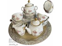 Porcelain tea set 21 pieces RPR Riga, Latvia USSR