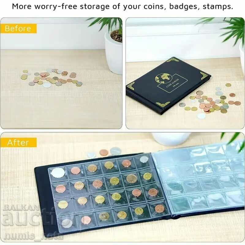 Livrarea Album pentru 300 de monede cu 15 coli Livrarea Album pentru 300 de monede cu 15 coli