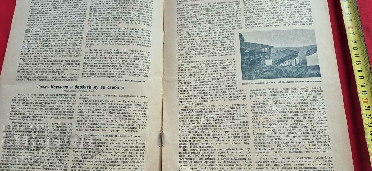 Delivery of ILLUSTRATION ILINDEN - YEAR VI, ISSUE 10 - 1934 Delivery of ILLUSTRATION ILINDEN - YEAR VI, ISSUE 10 - 1934