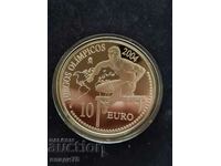 Silver coin 10 euros 2004